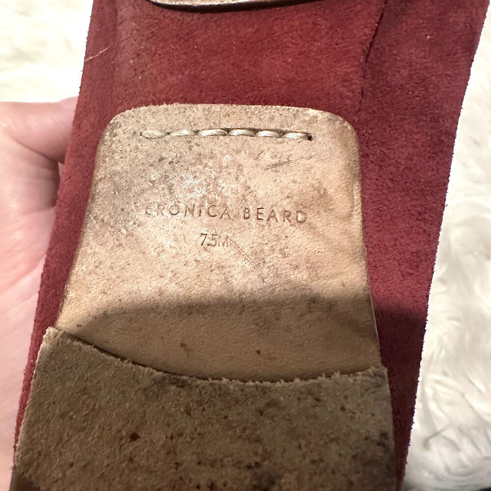 Veronica Beard Champlain Suede Loafer Sz 7.5 - Picture 7 of 7